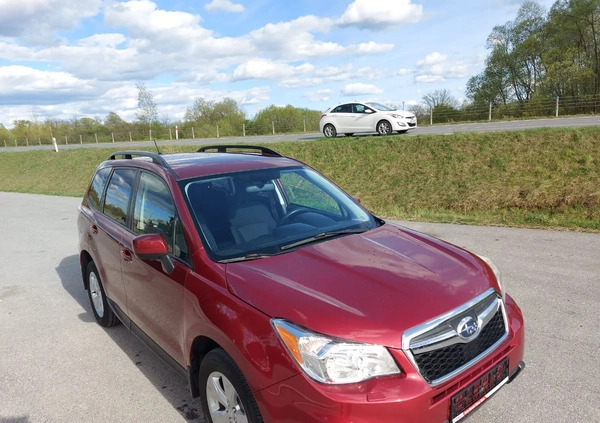 Subaru Forester cena 42000 przebieg: 170000, rok produkcji 2014 z Kożuchów małe 137